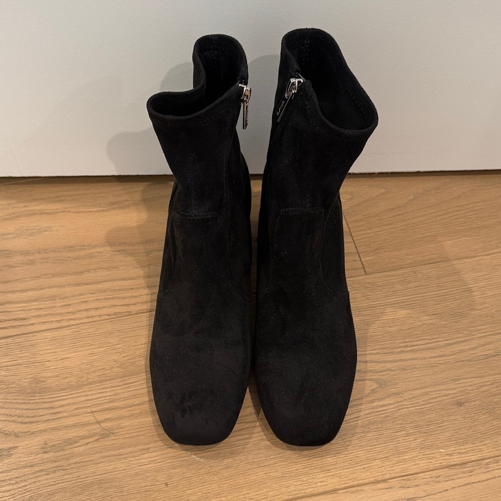 Black Suede Ankle Boots